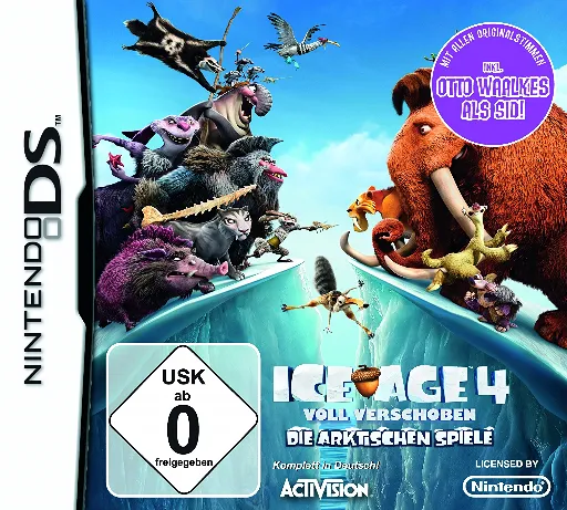 Ice Age 4 - Continental Drift - Arctic Games (Europe) (De,Es)